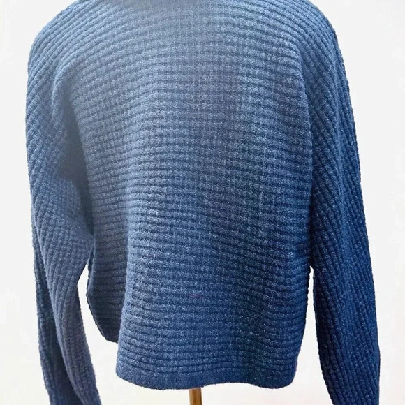 NWT SO GOODS FOR LIFE Juniors Long Sleeve V-Neck Pullover Blue Sweater Size XXL - Picture 6 of 12